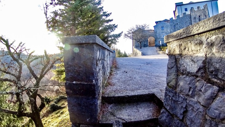 L’arrivo in salita fa un po’ strano