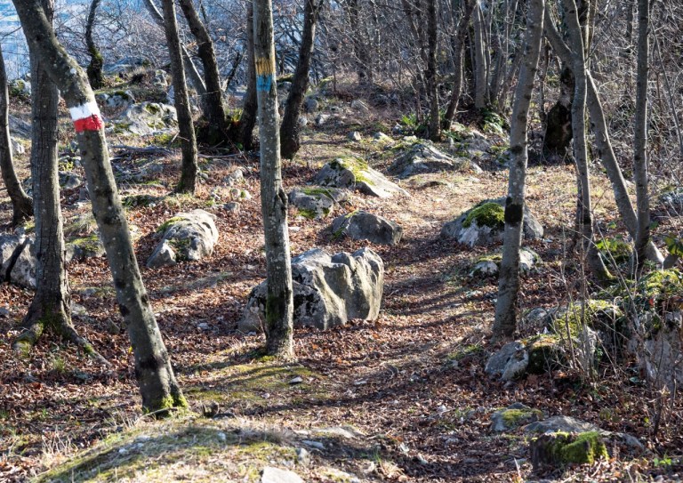 Il sentiero è sempre ben segnalato